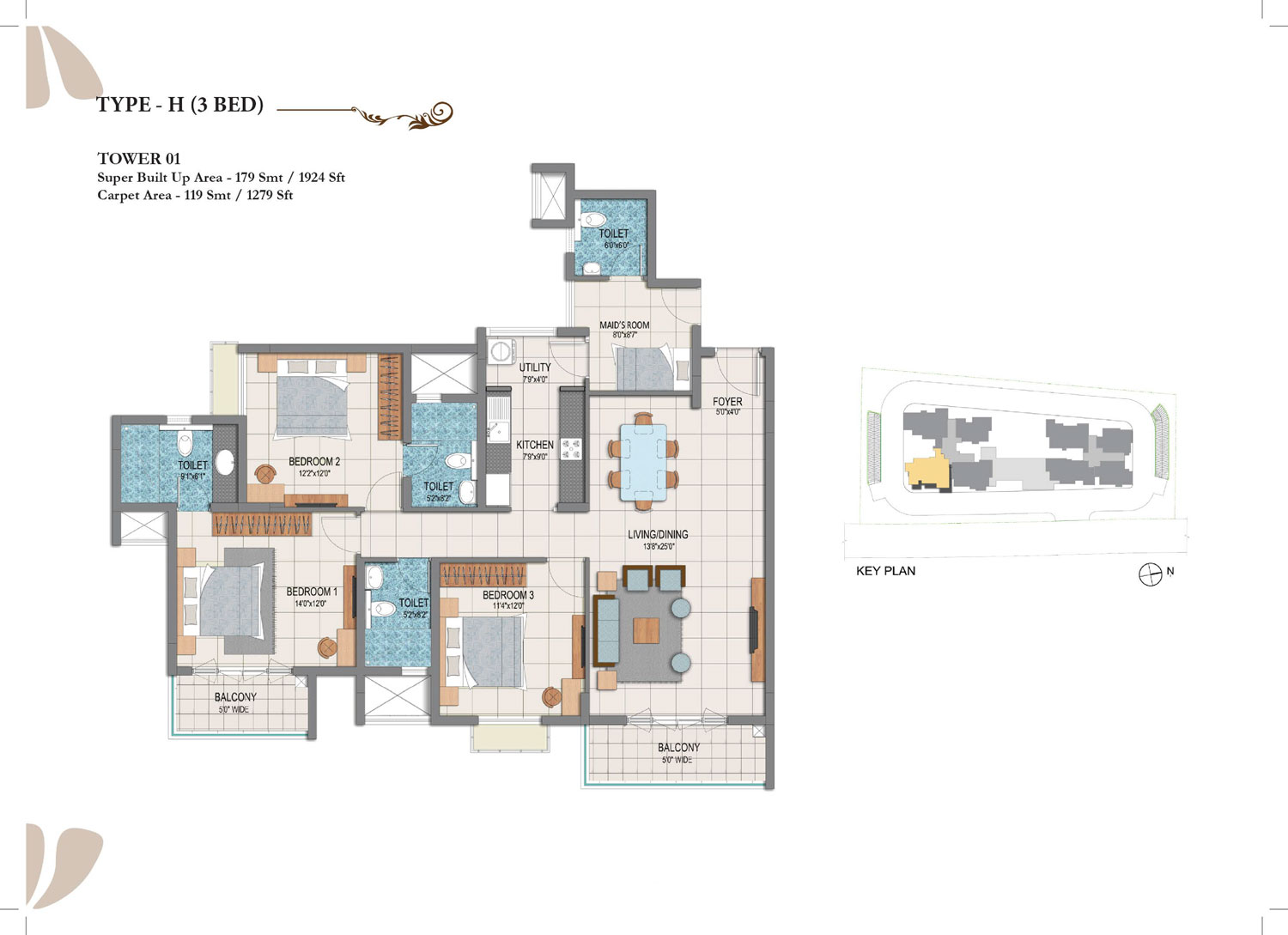 Prestige Dolce Vita Floor Plan