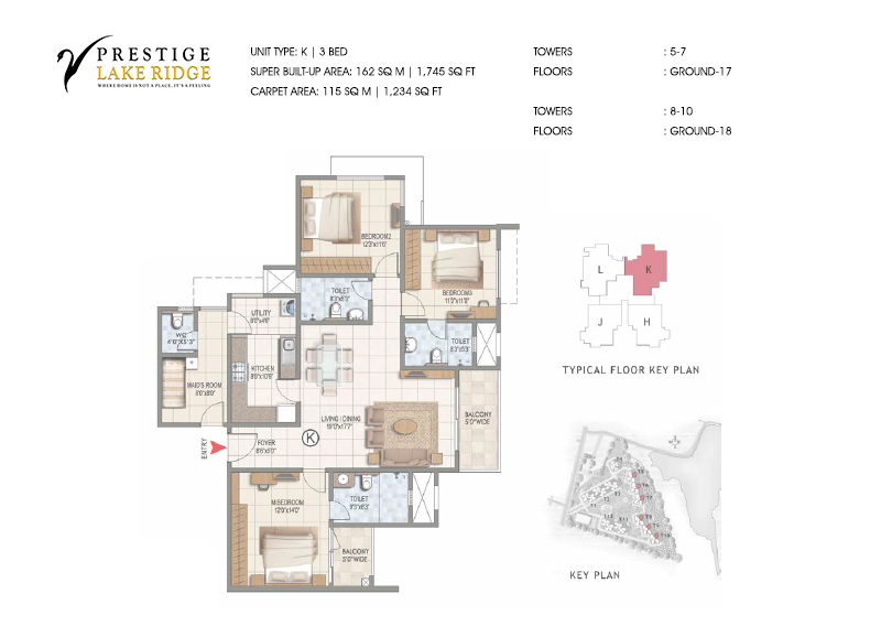 Prestige Lake Ridge Floor Plan