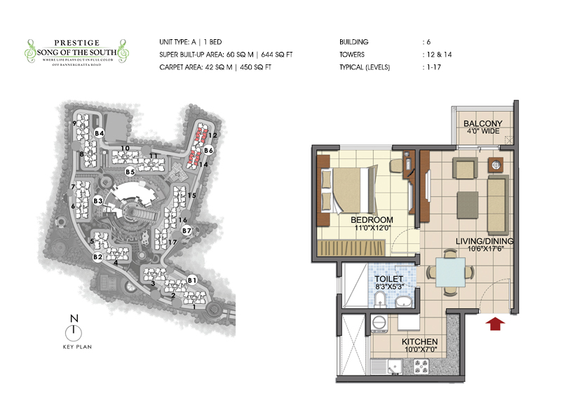 Prestige Song Of The South Floor Plan