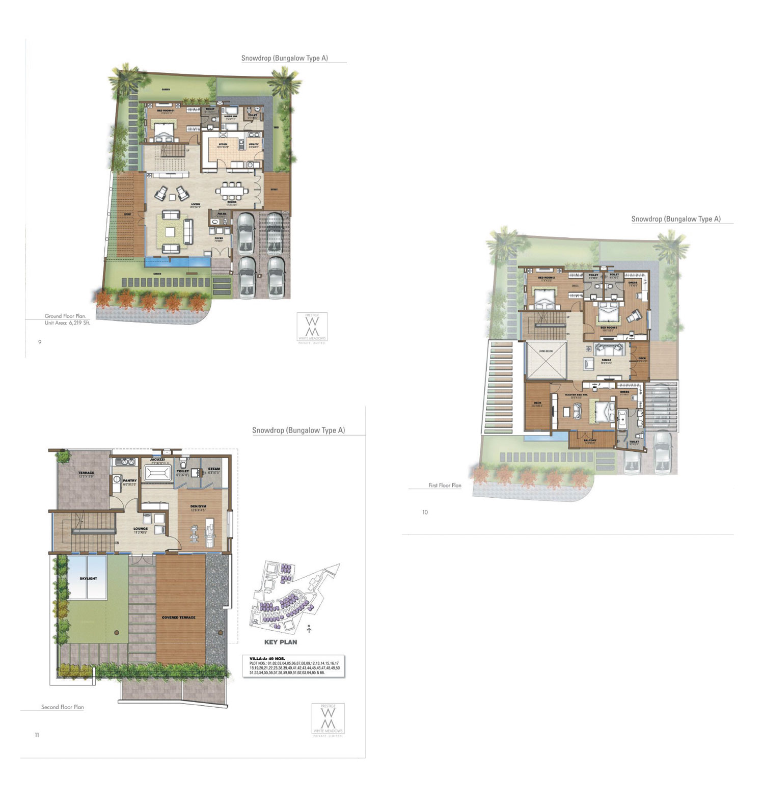 Prestige White Meadows Floor Plan