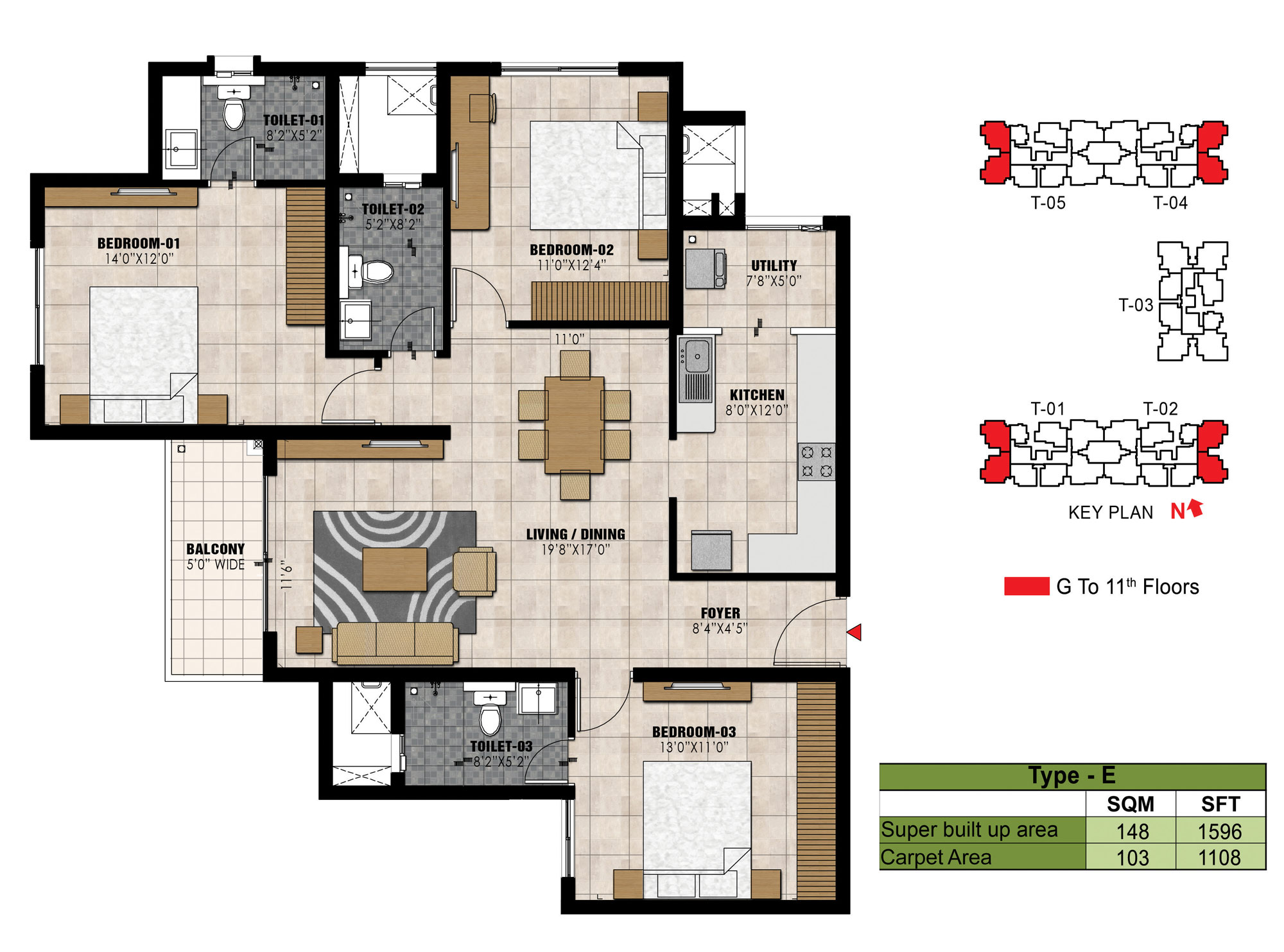 Prestige Willow Tree Floor Plan