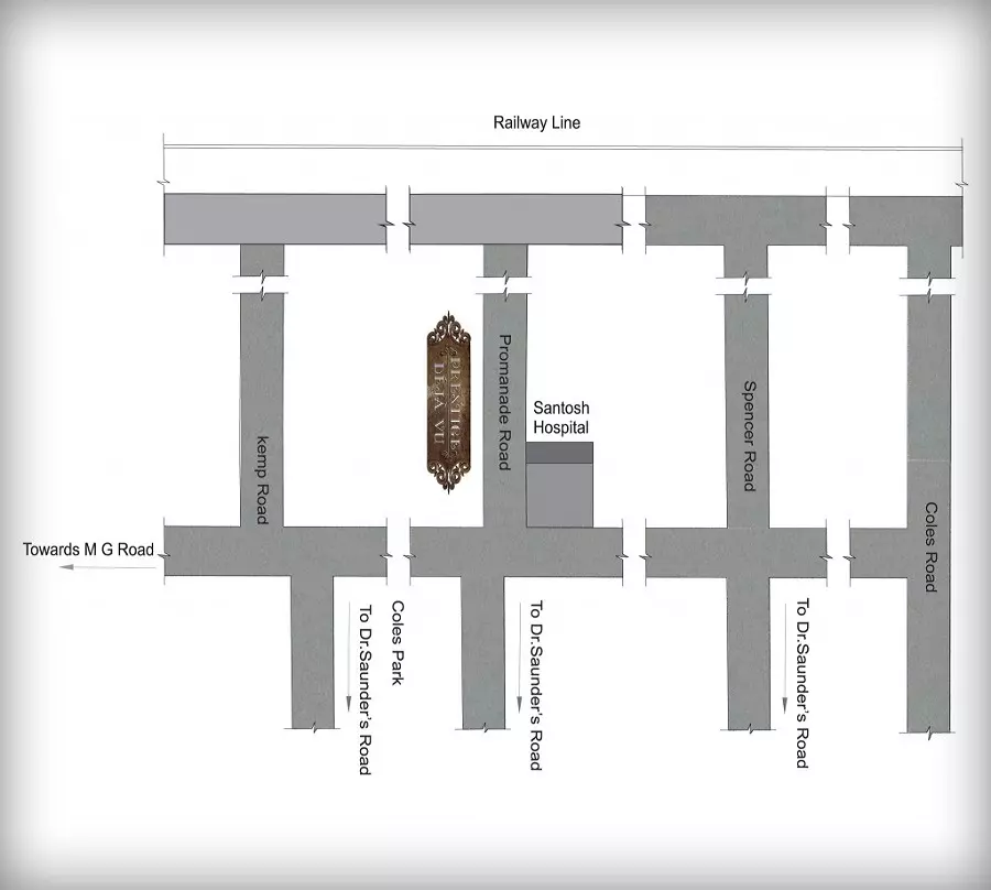 Prestige Deja Vu Location Map